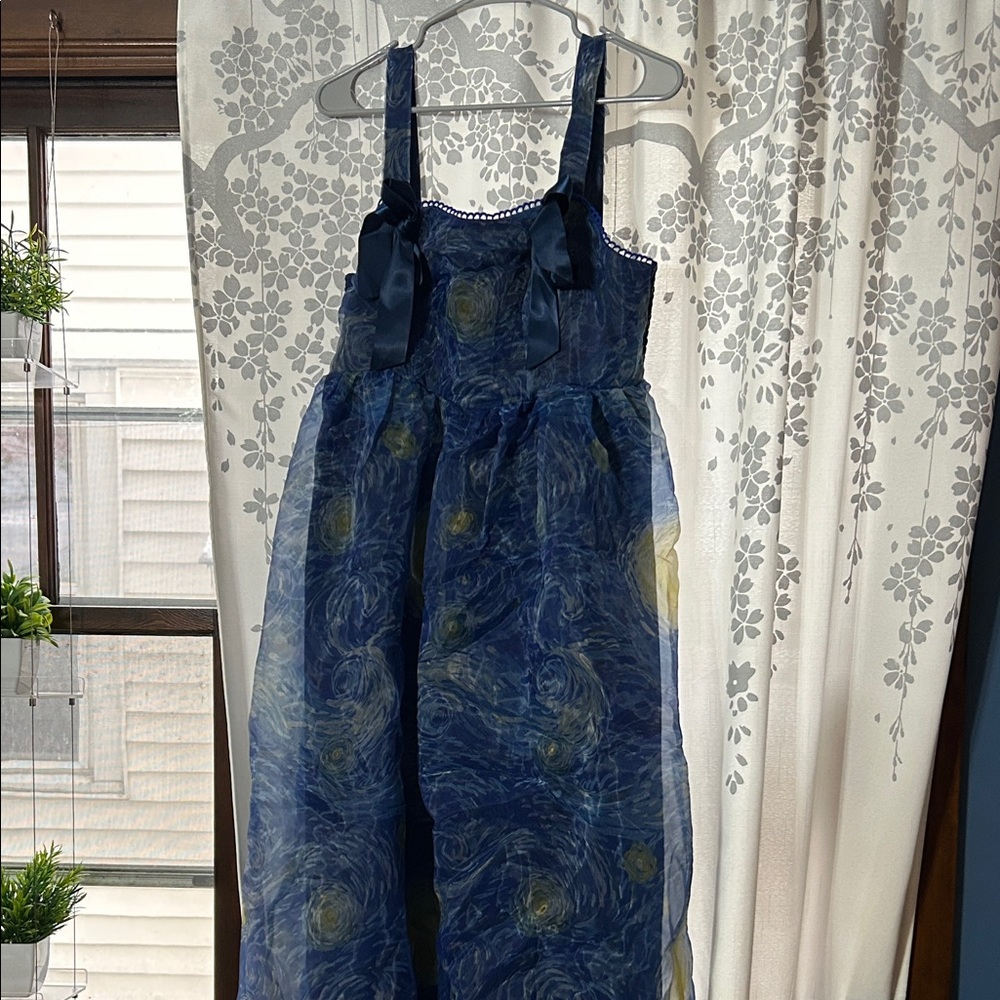 Blue Starry Night Women’s Dress